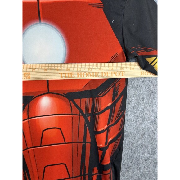 Under Armour Marvel Comics Iron Man Compression Shirt Heat Gear Mens Sz M (READ) - Picture 8 of 9